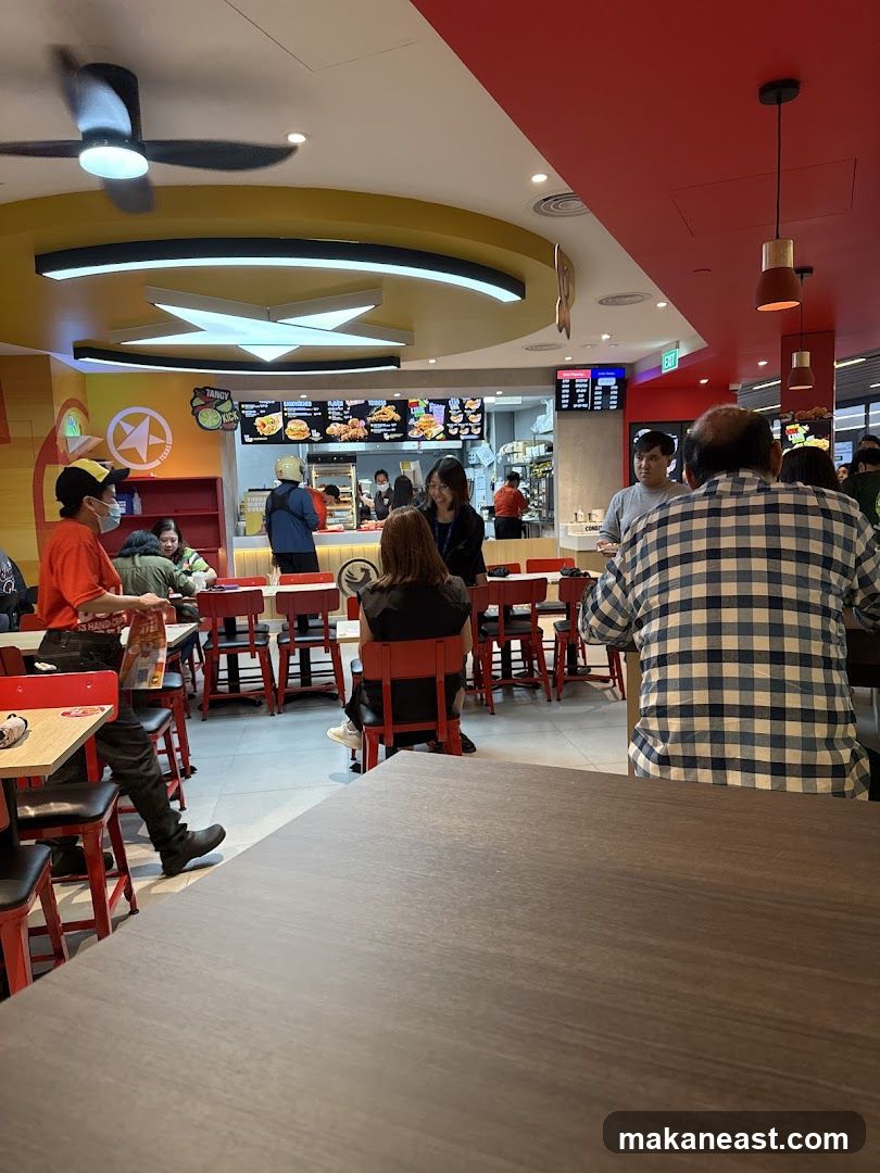 Fast Food Restaurant Interior