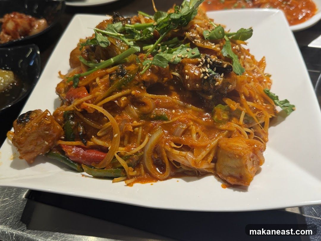 Spicy Seafood Stir-fry