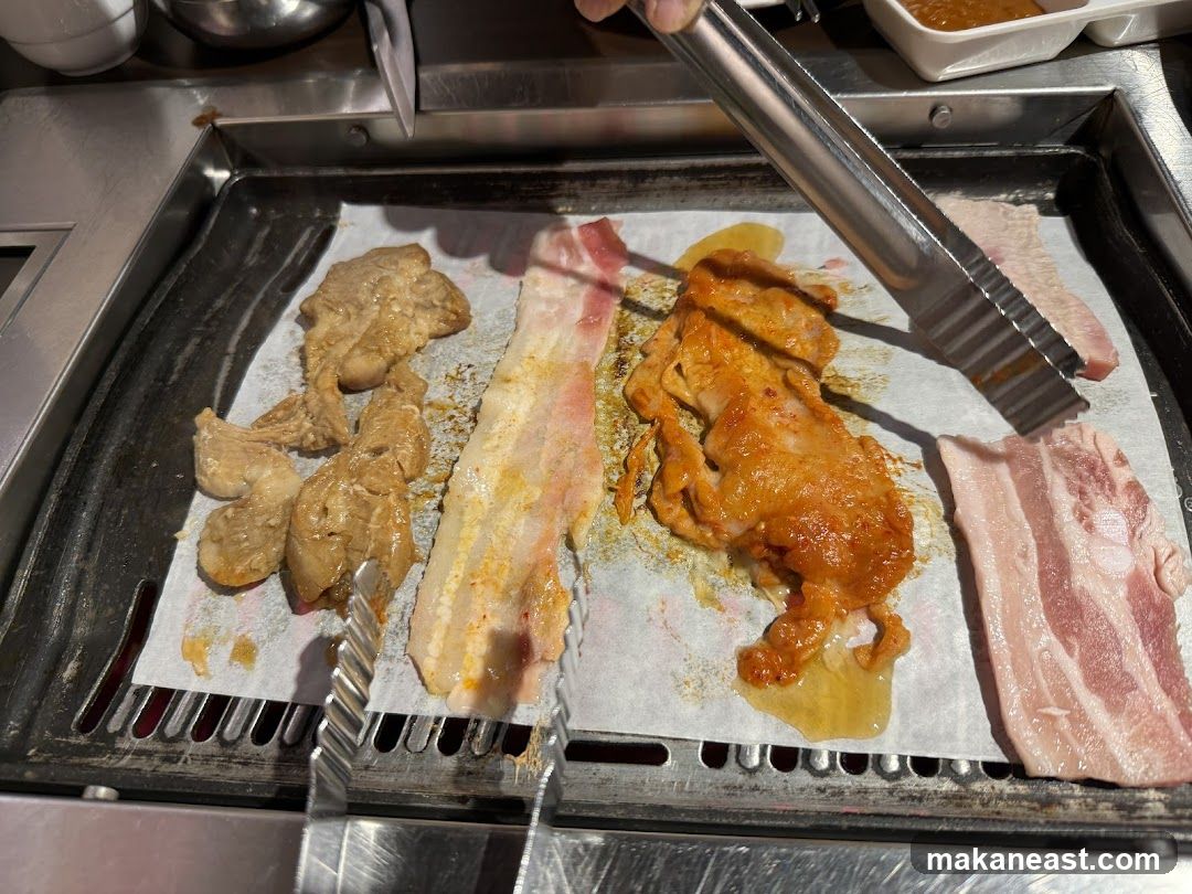Grilling Meat