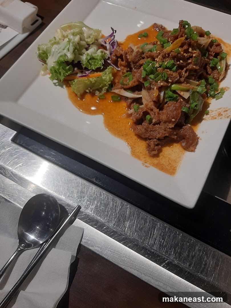Korean BBQ Beef with Salad