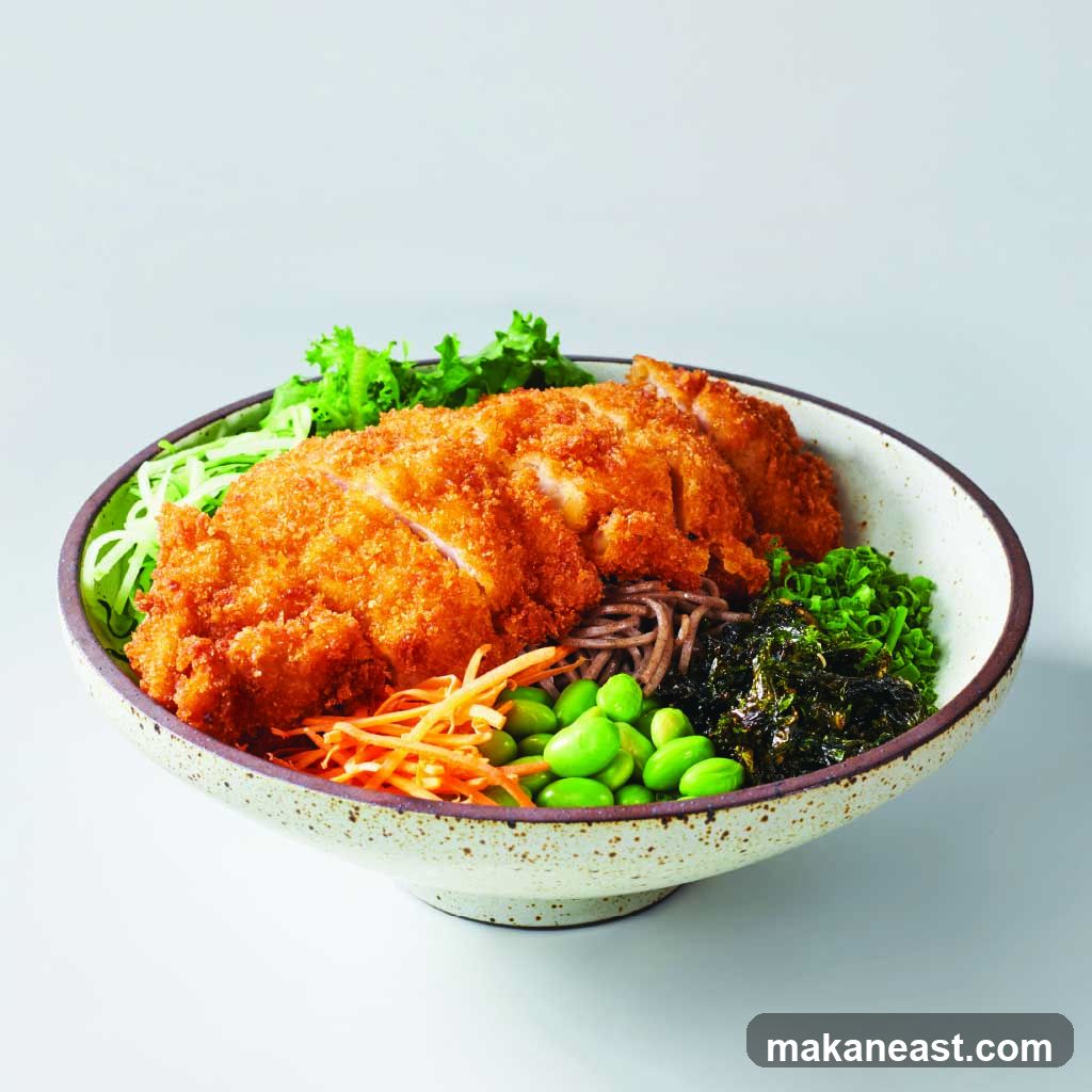 Chicken Katsu Soba Bowl