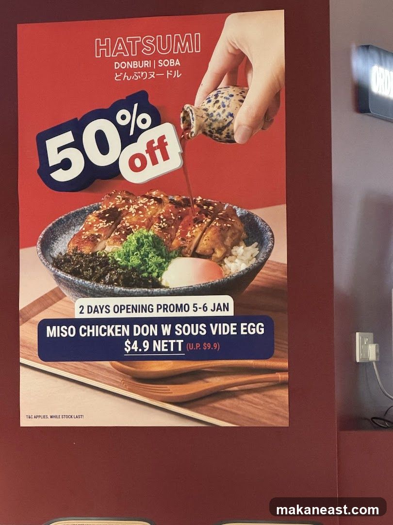 Hatsumi Donburi and Soba Promotion