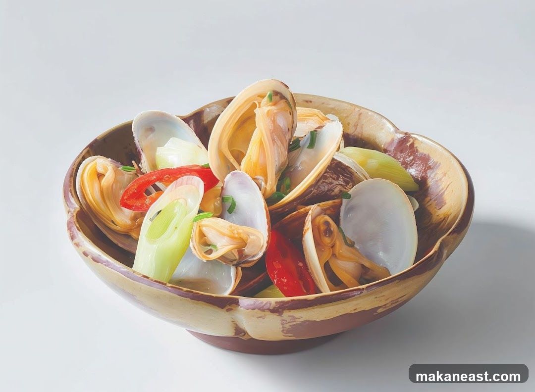 Steamed Clams with Vegetables