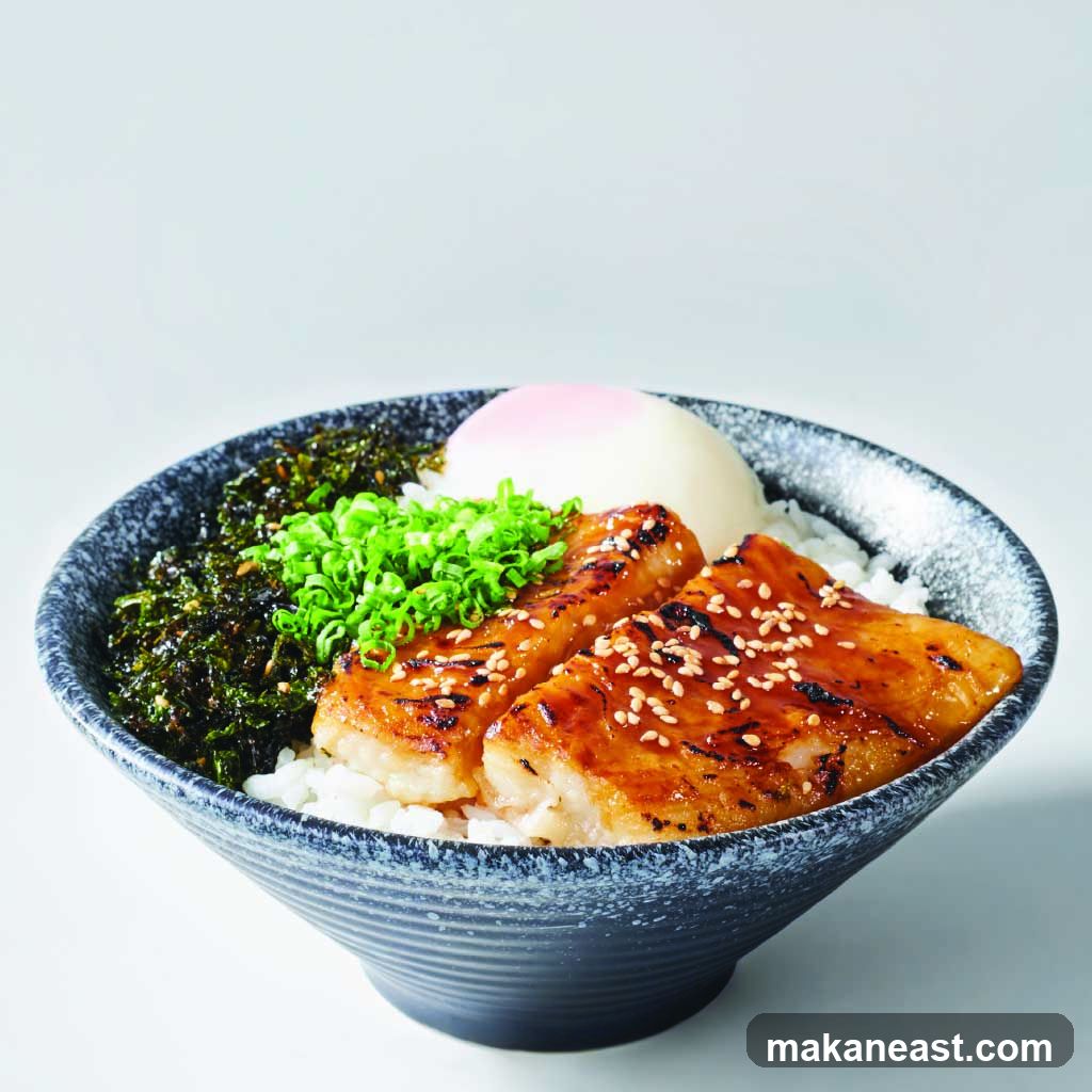 Grilled Fish Donburi