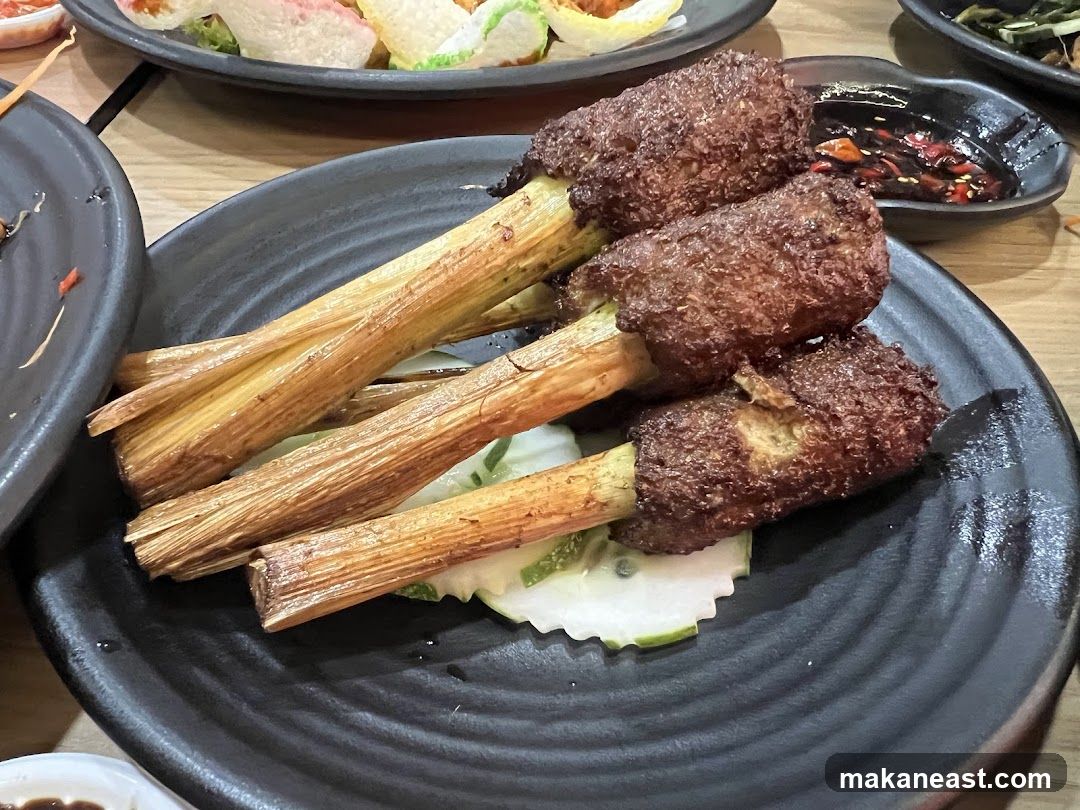 Fried Food Skewers