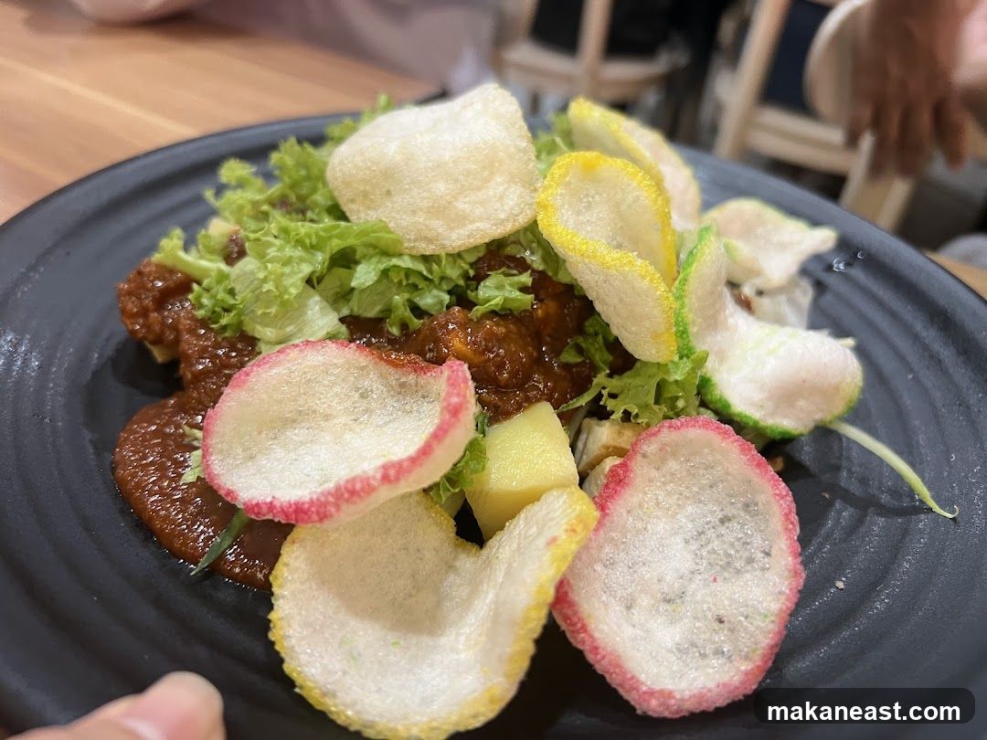 Salad with Crackers