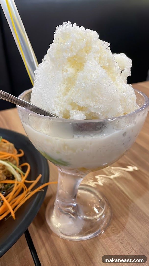 Shaved Ice Dessert
