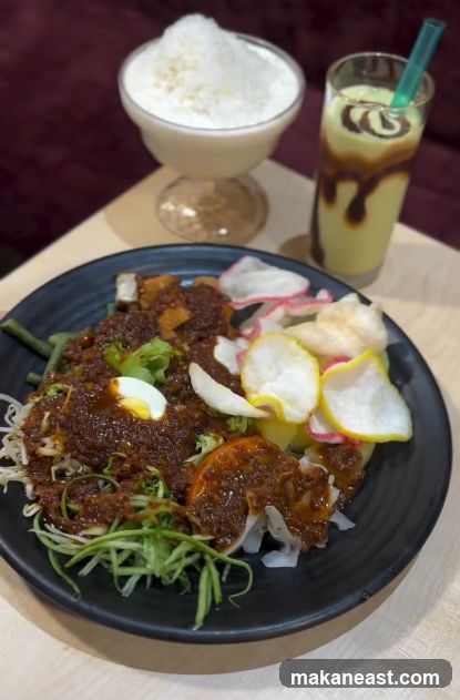 Salad with Drinks