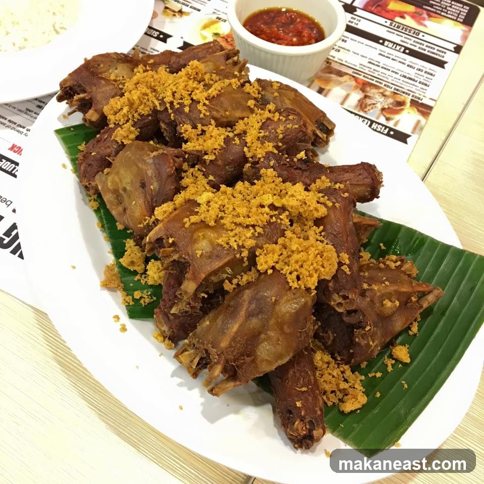 Fried Duck Dish