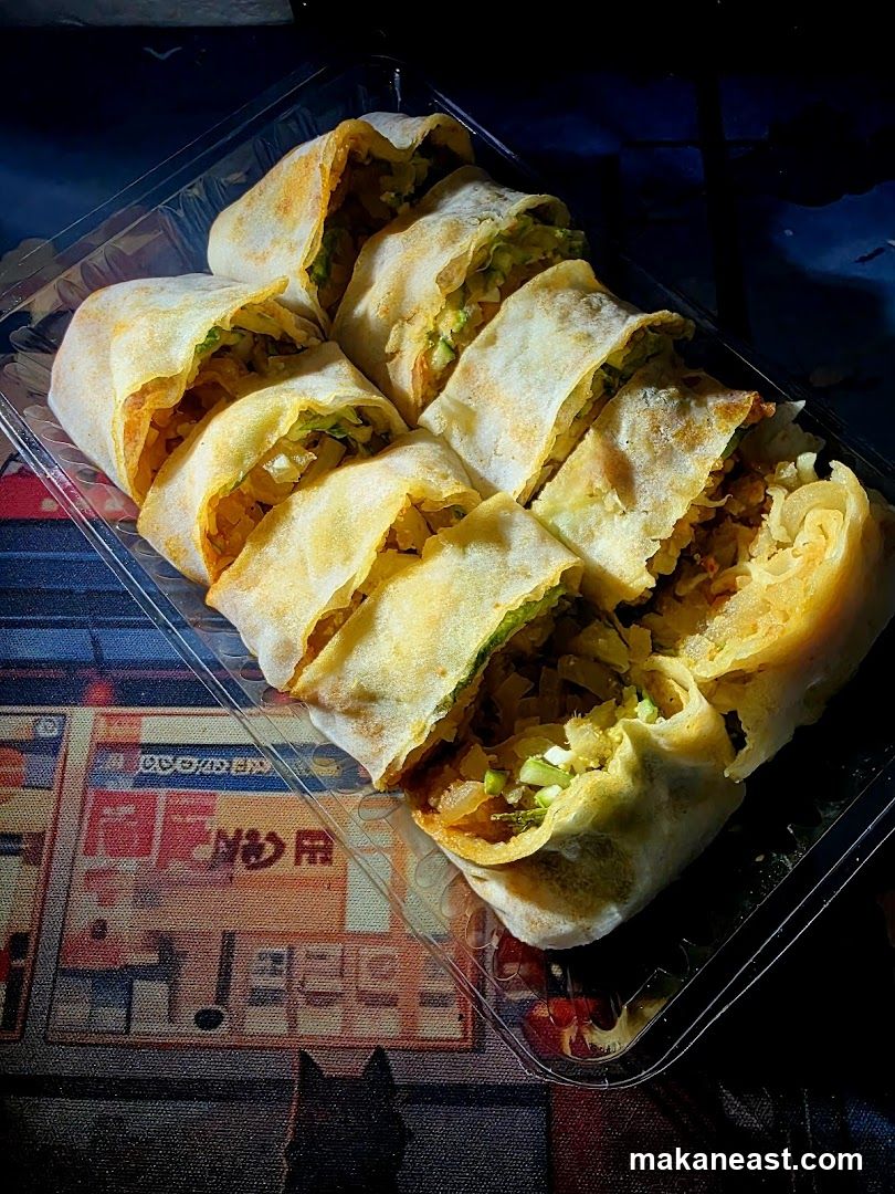 Sliced Burritos in a Container