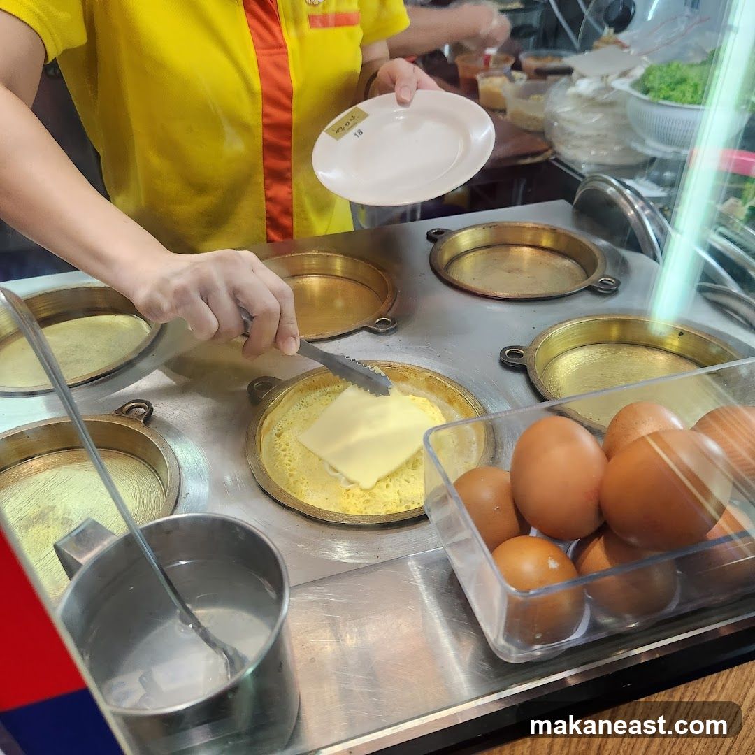 Cooking a Savory Crepe