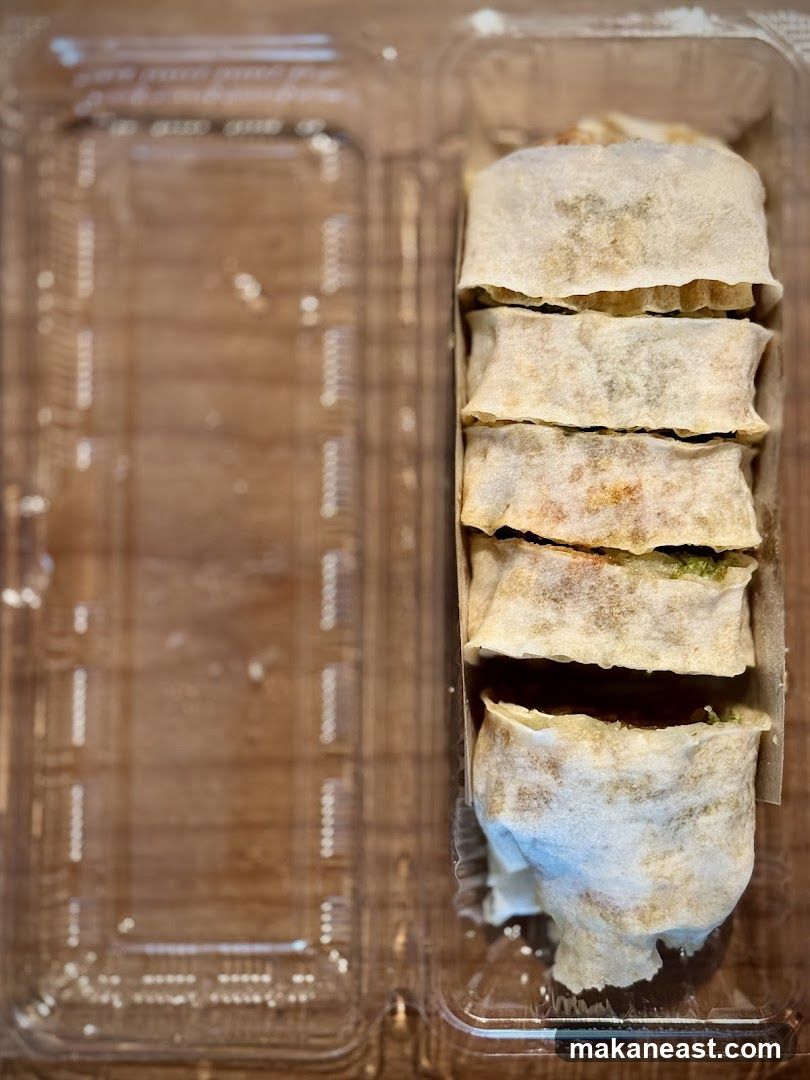 Spring Rolls in Takeout Container