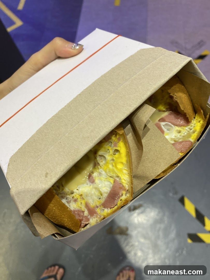 Sandwich with Ham and Egg