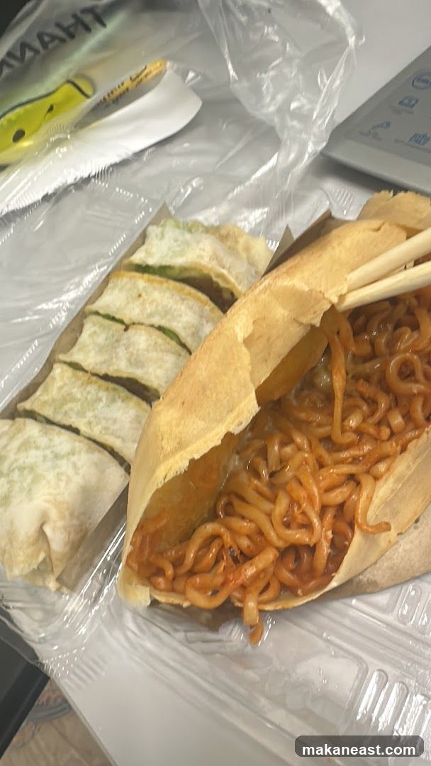 Noodle Sandwich and Wraps