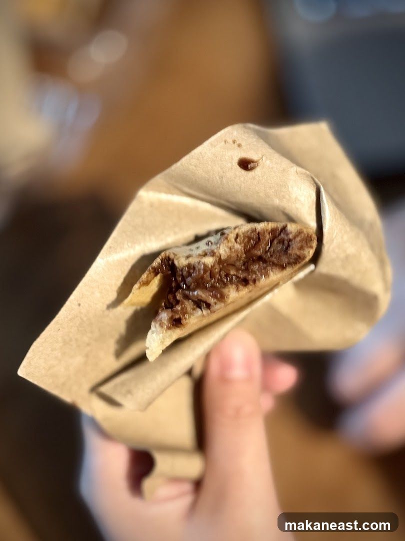 Pastry with Chocolate Filling
