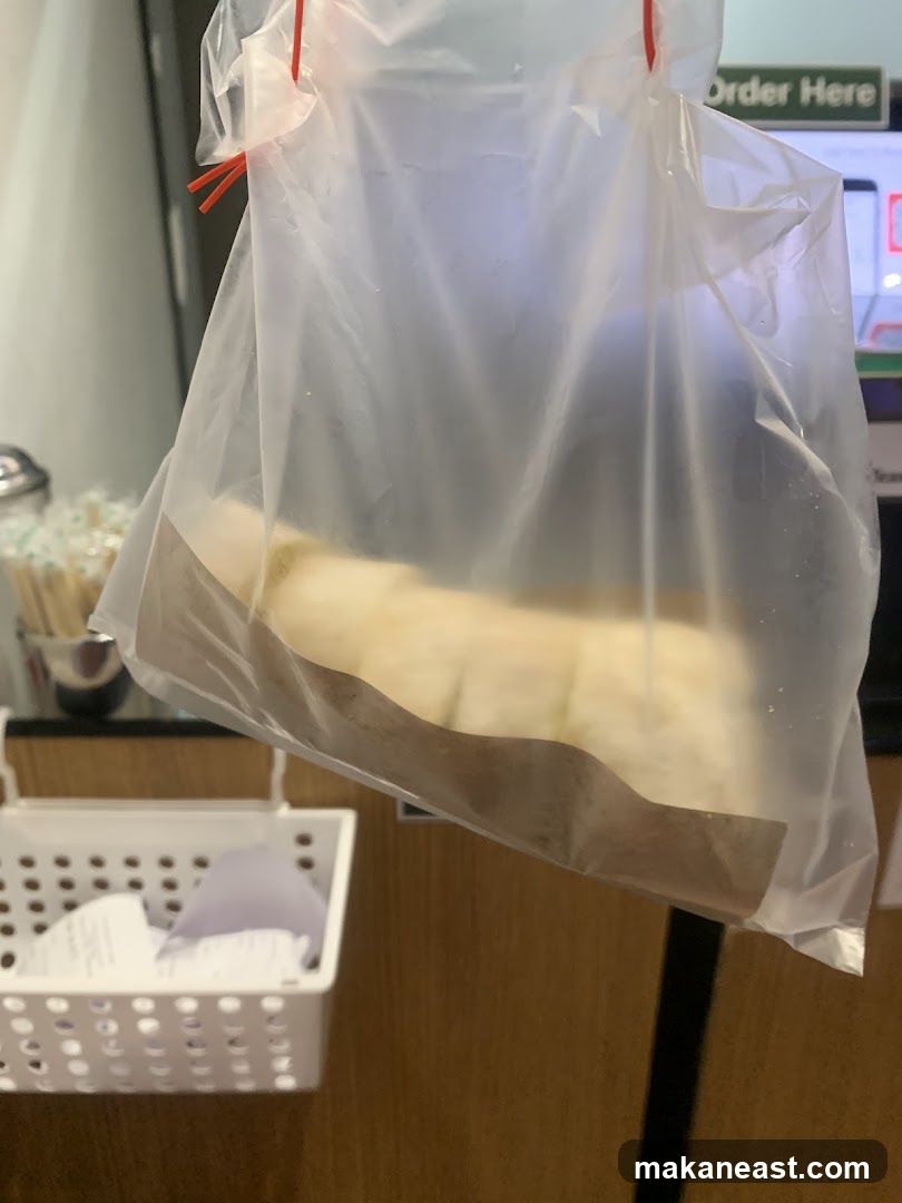 Takeout Bag with Food
