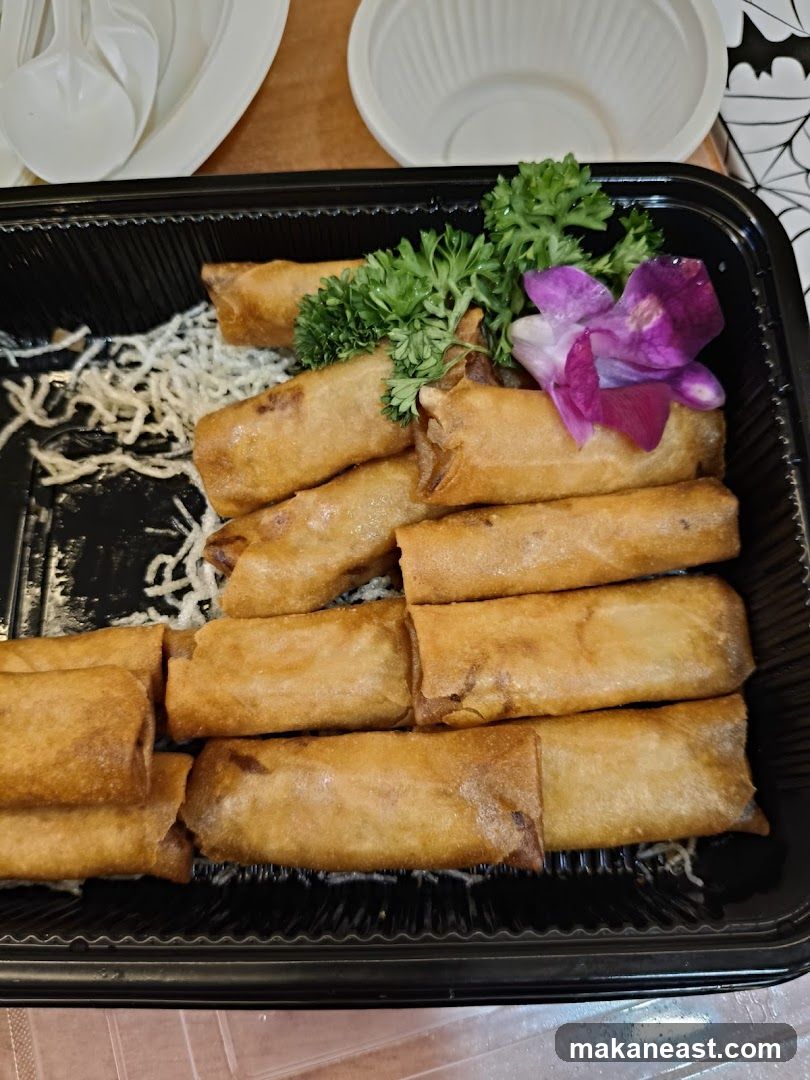 Spring Rolls Platter