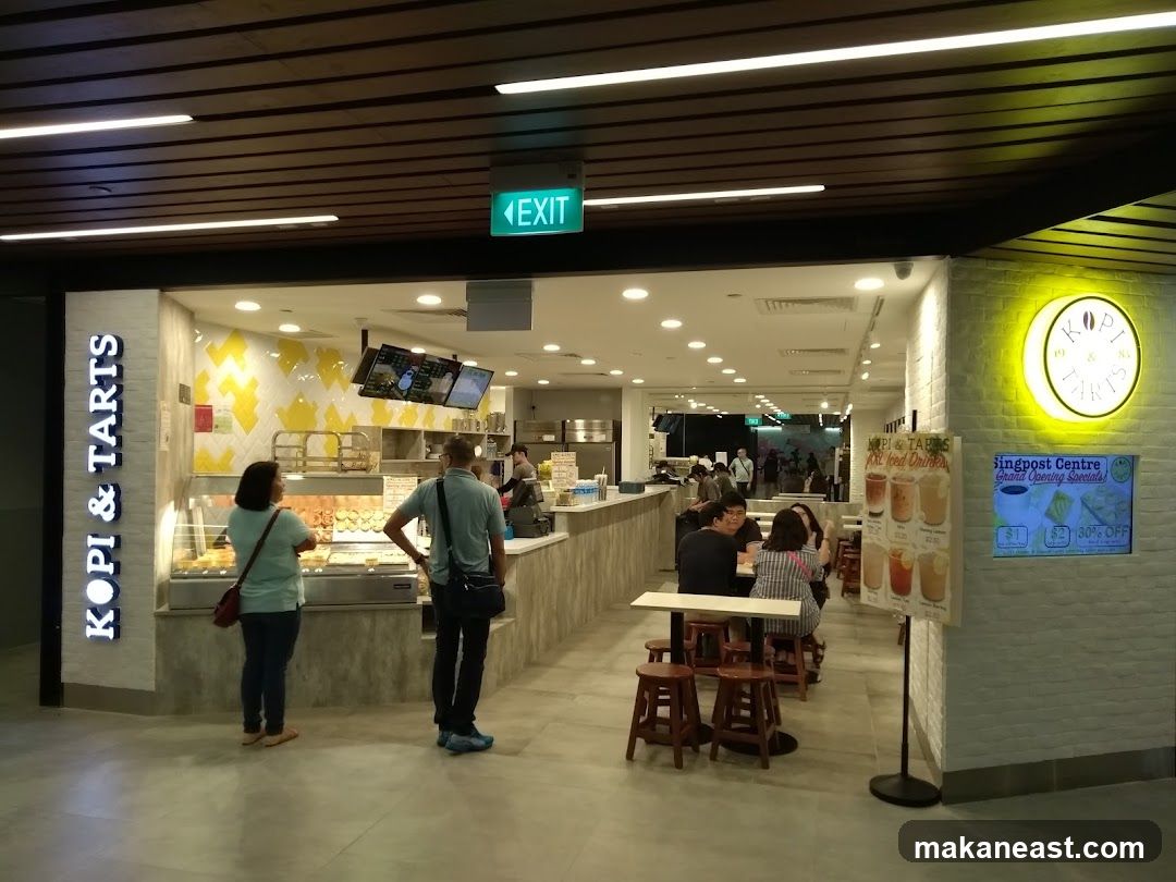 Kopi & Tarts @ Singpost Centre
