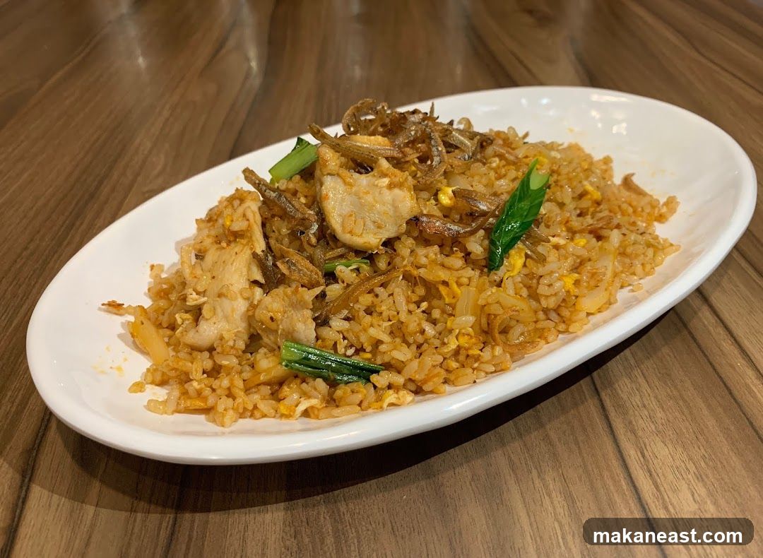 Fried Rice with Chicken and Anchovies