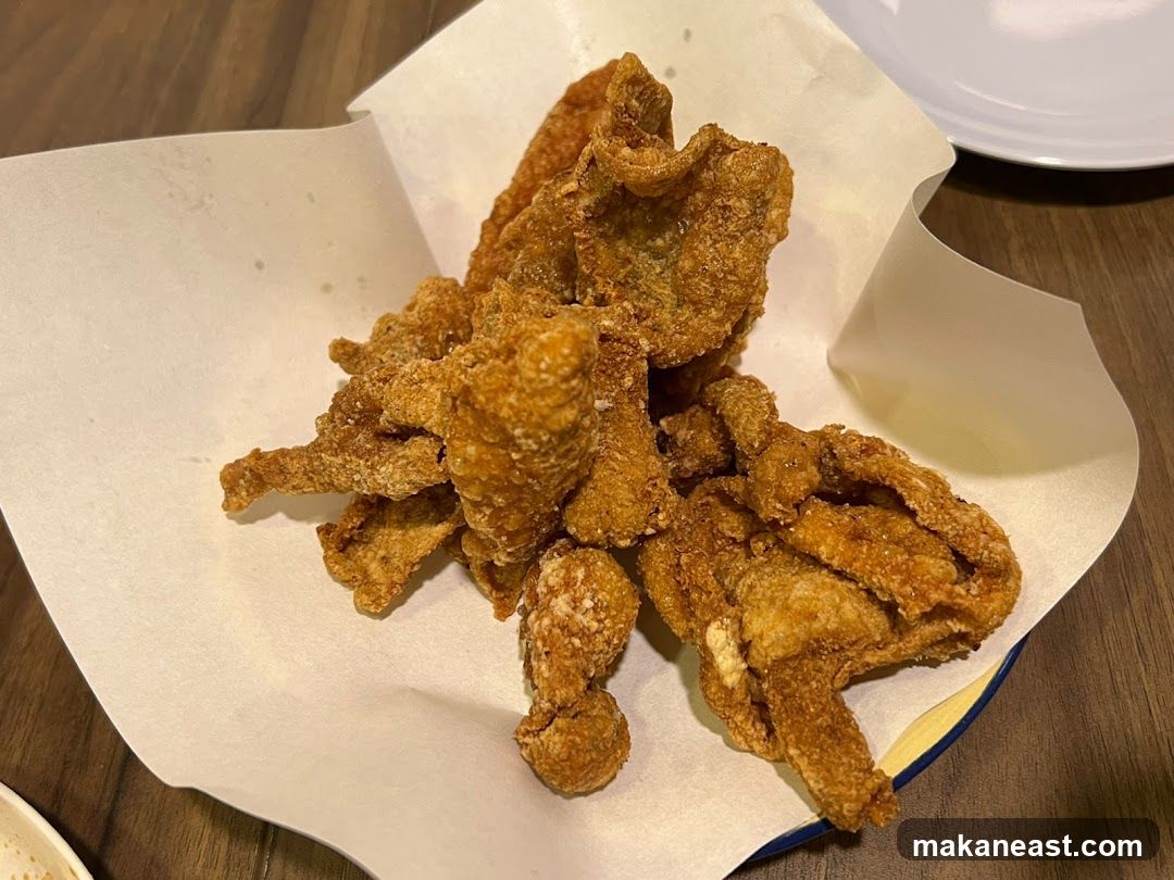 Crispy Fried Chicken Skin