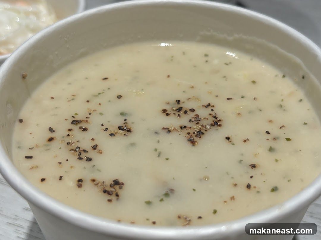 Creamy Soup with Pepper