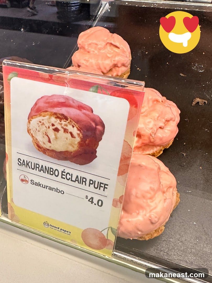 Sakuranbo Éclair Puff