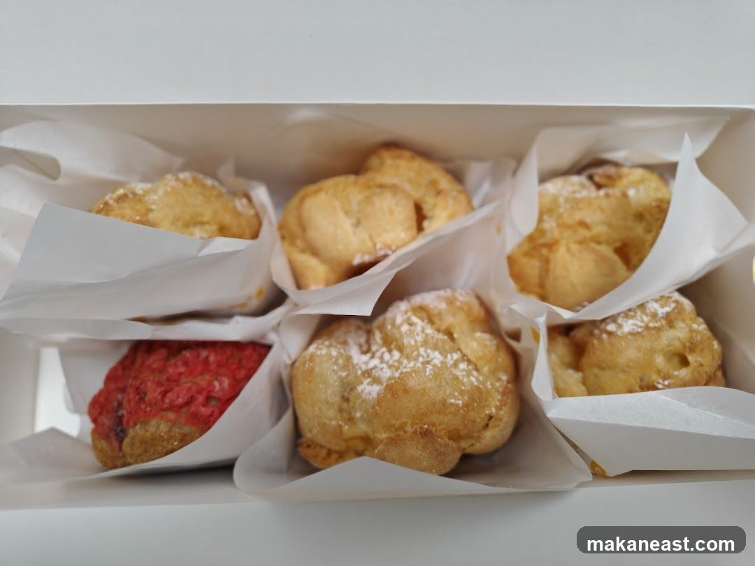 Cream Puffs in a Box