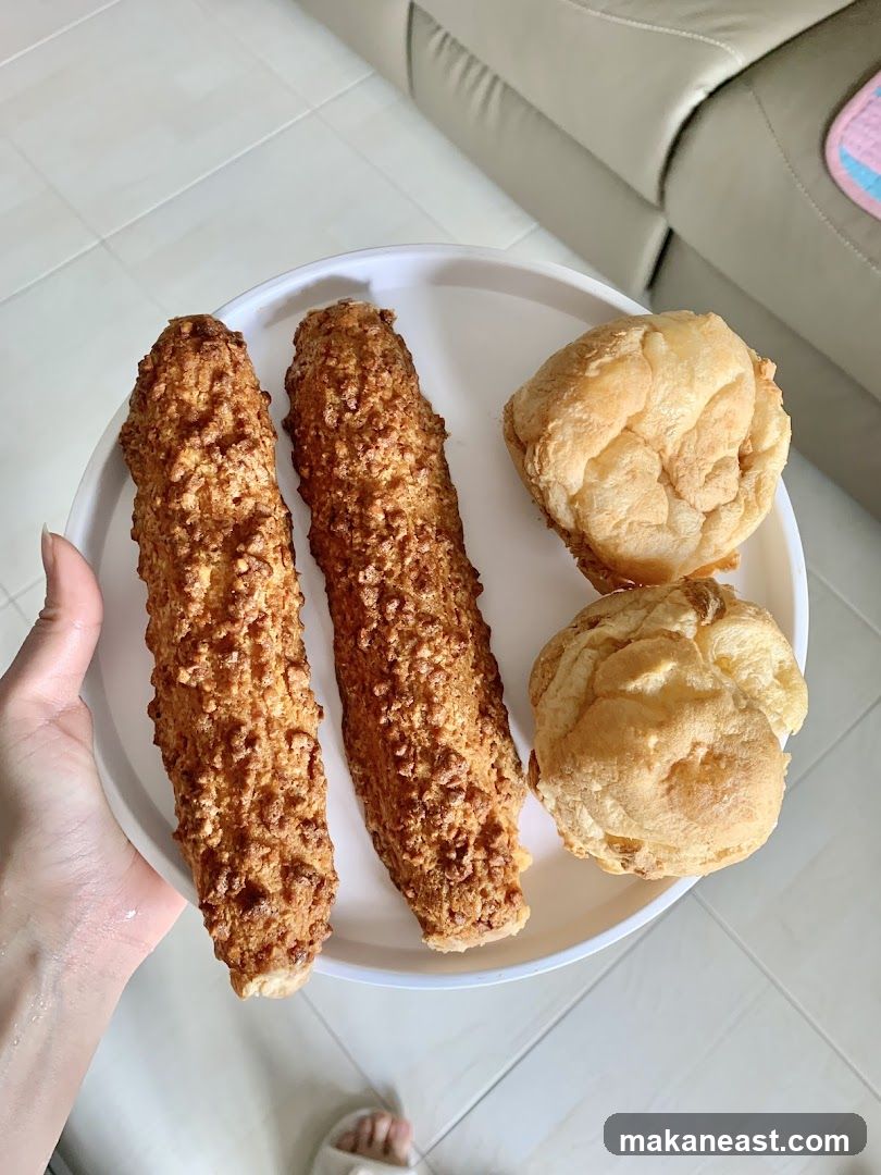 Choux Pastries and Eclairs