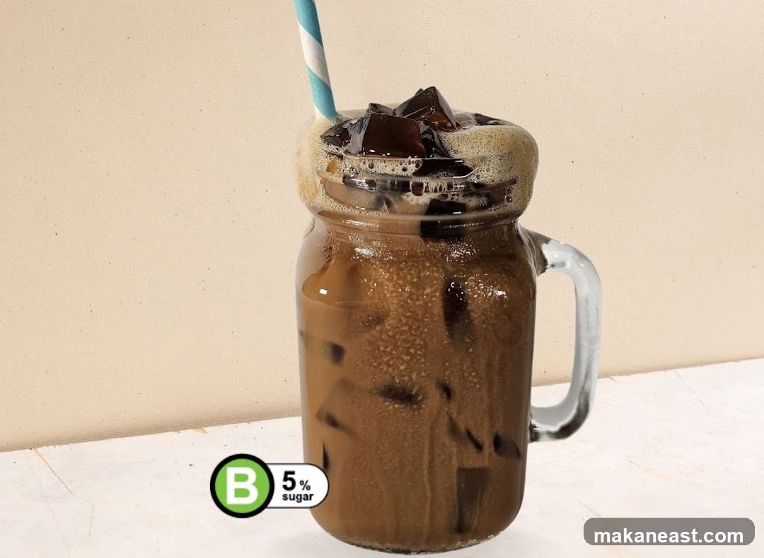 Iced Coffee with Jelly
