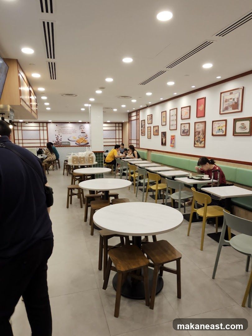 Restaurant Interior with Seating