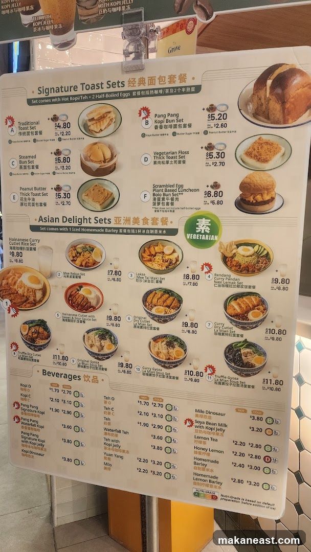 Signature Toast Sets & Asian Delight Sets