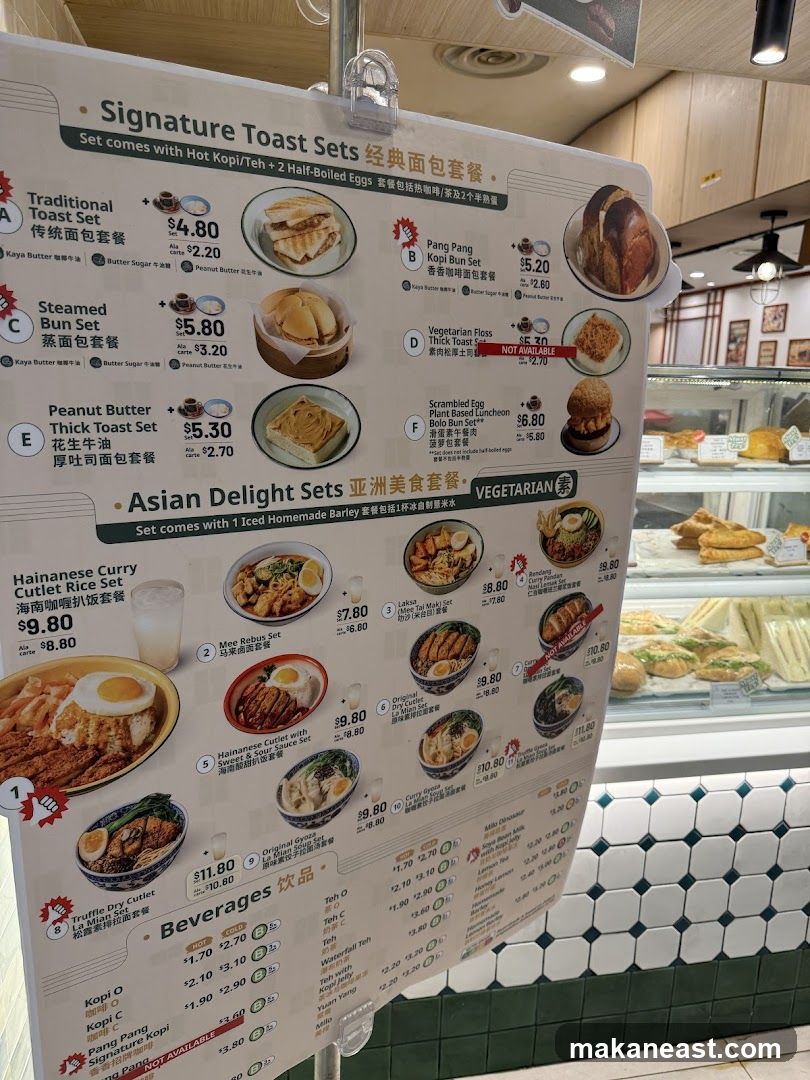 Signature Toast Sets & Asian Delight Sets