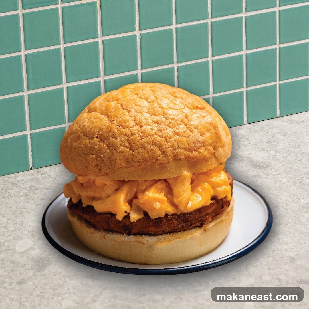 Pineapple Bun Burger