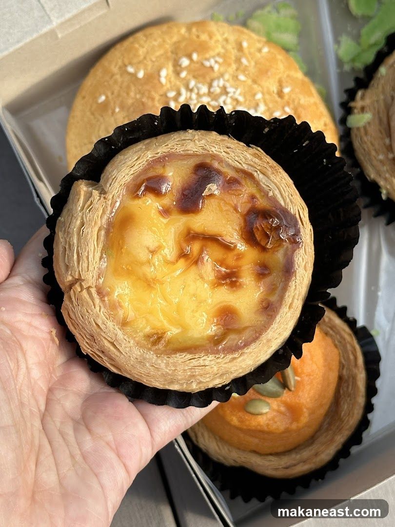Egg Tart and Pumpkin Pastry