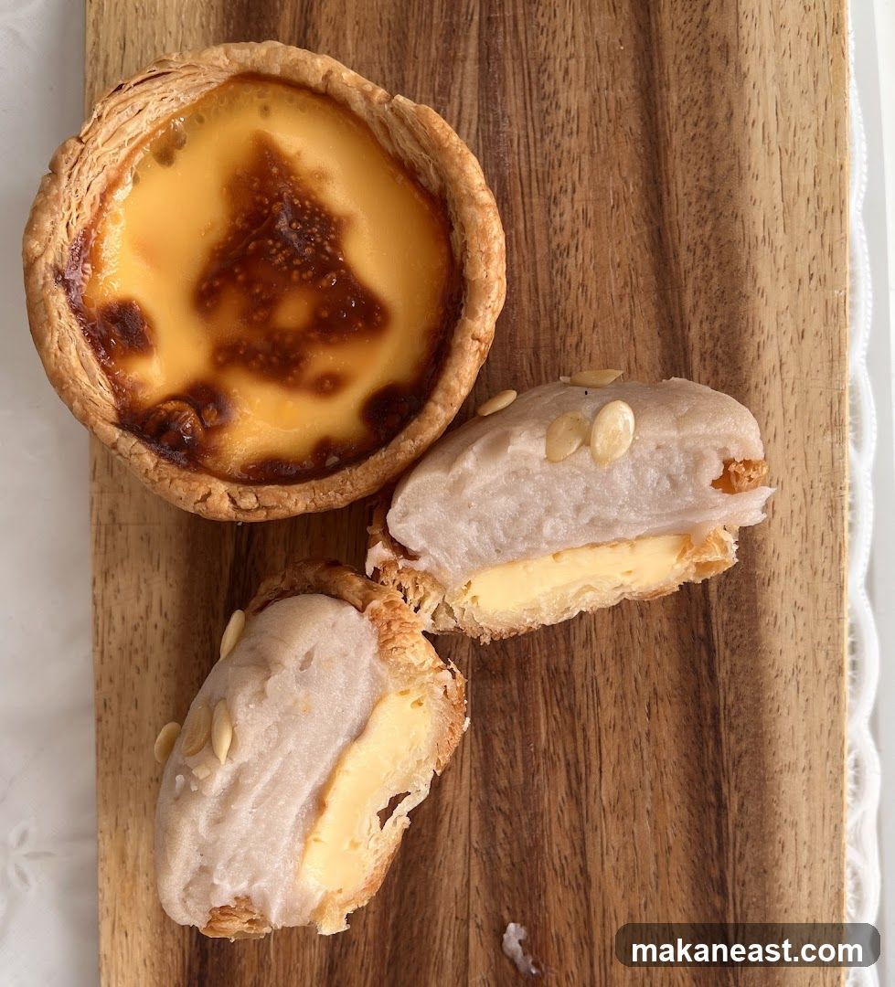 Egg Tart and Cream Puffs