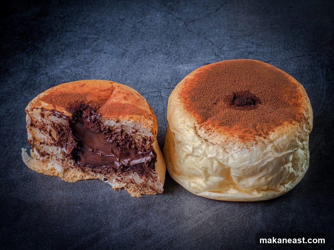 Chocolate Filled Buns