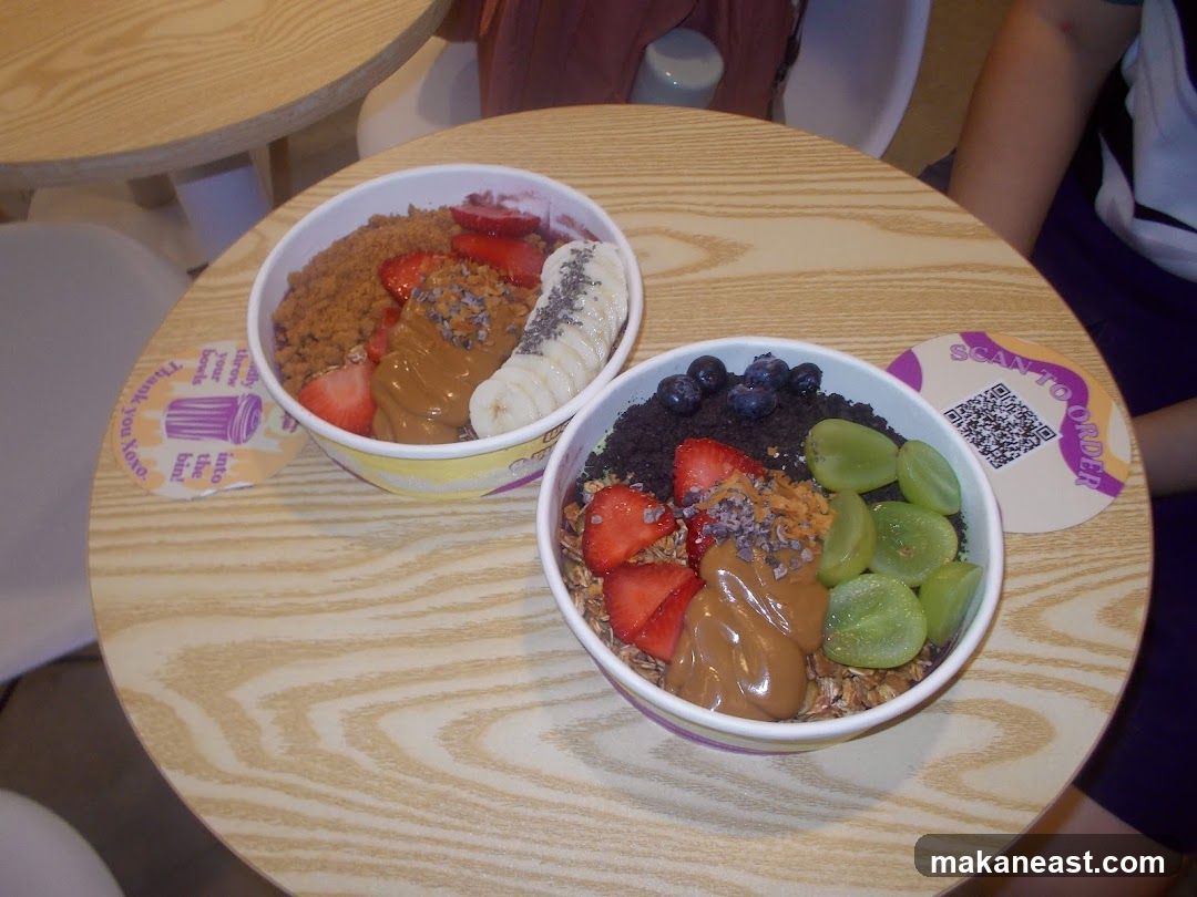 Two Acai Bowls