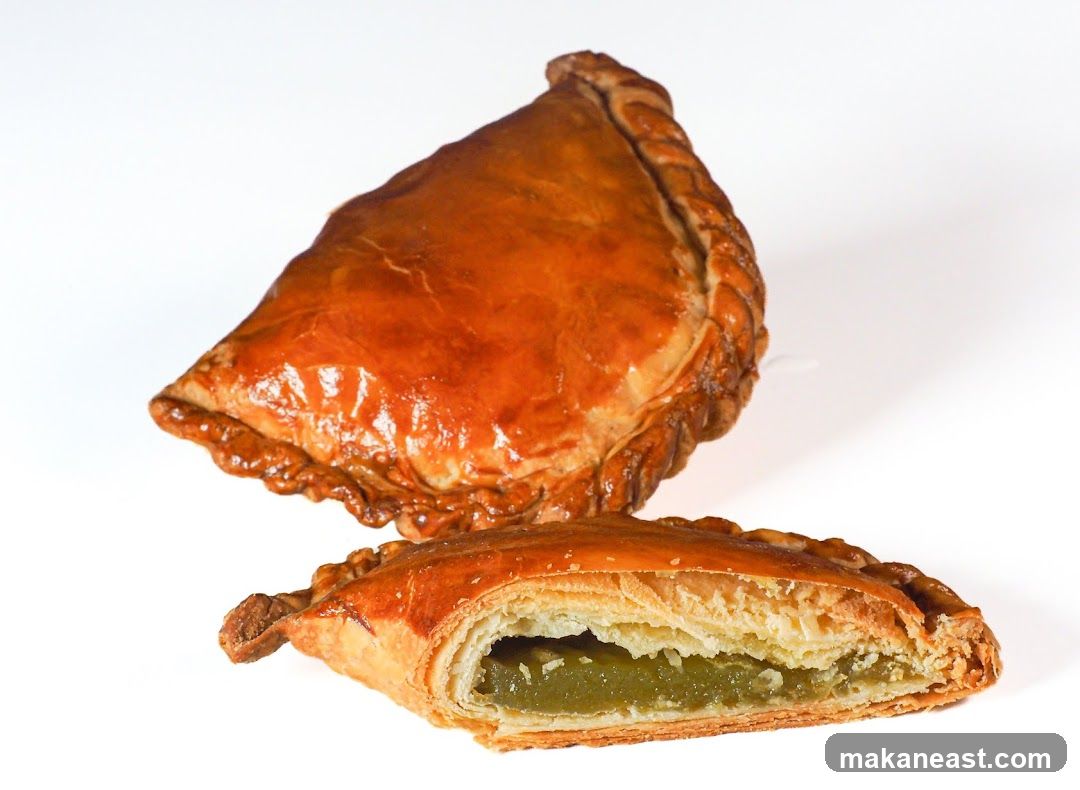 Pastry with Green Filling