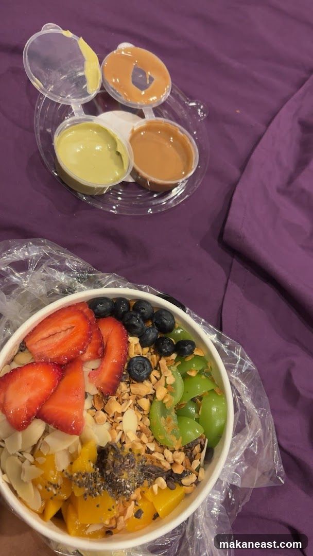 Fruit Bowl with Toppings