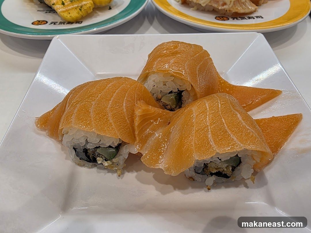 Salmon Sushi Rolls