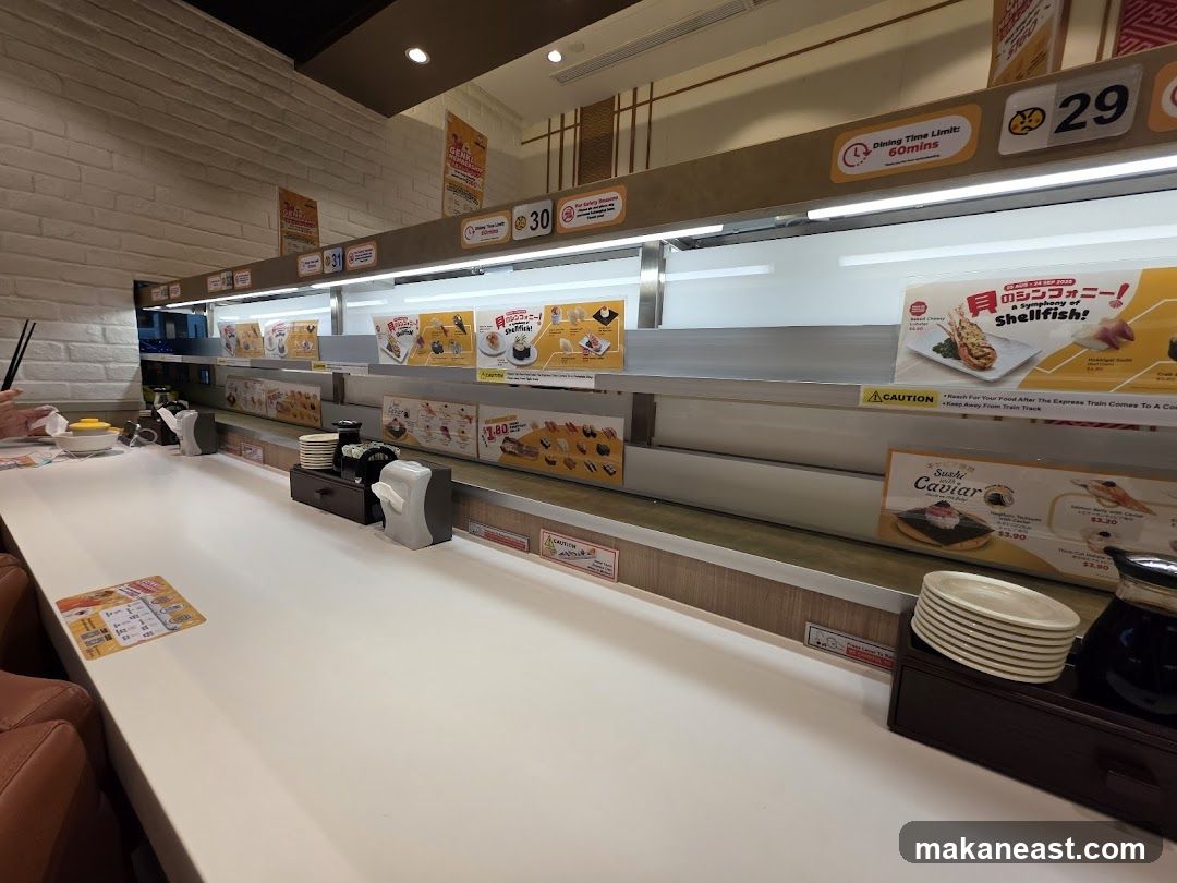 Sushi Restaurant Conveyor Belt