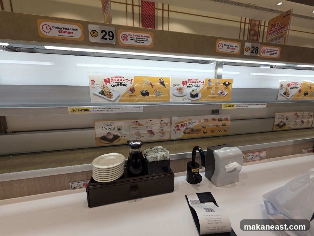 Sushi Restaurant Conveyor Belt
