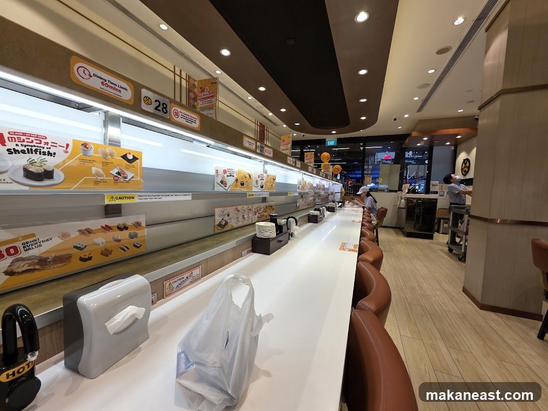 Sushi Restaurant Interior