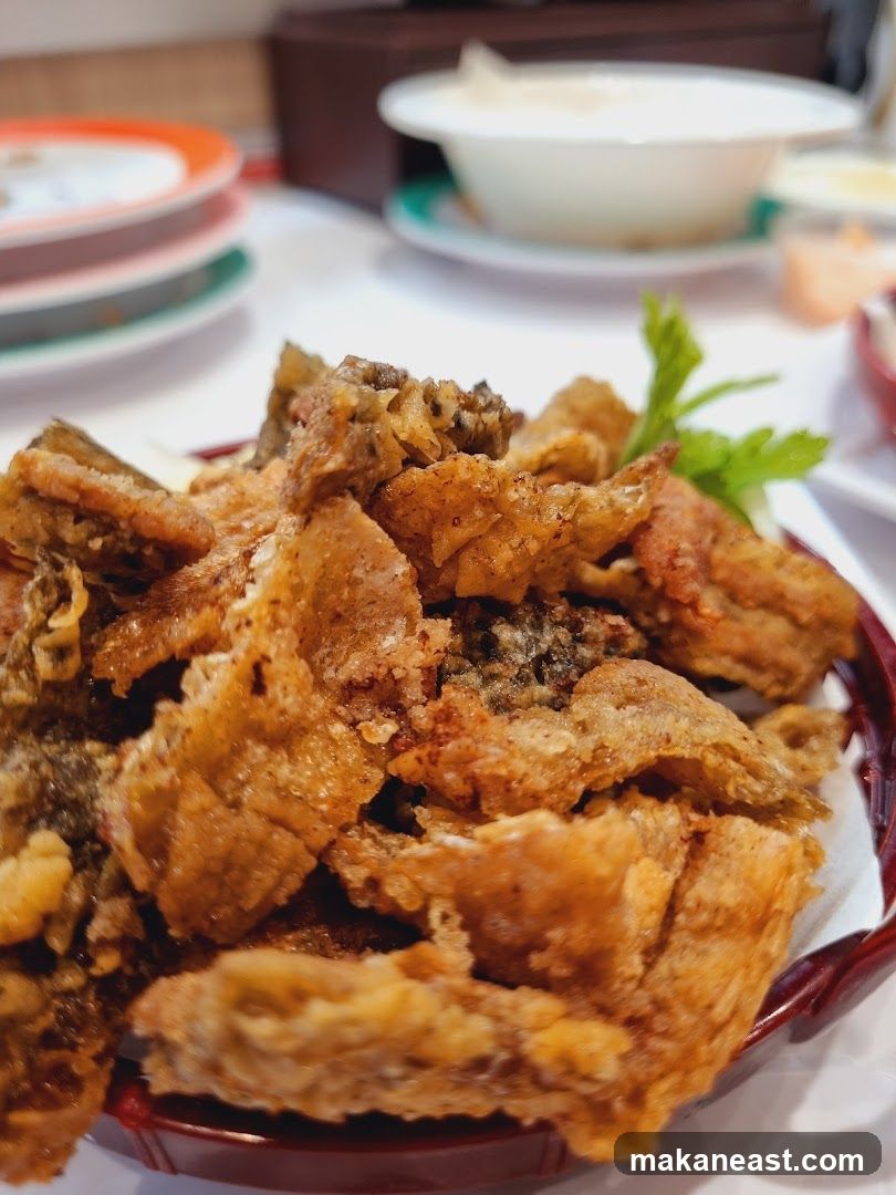 Crispy Fried Fish Skin