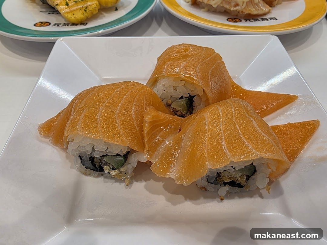 Salmon Sushi Rolls