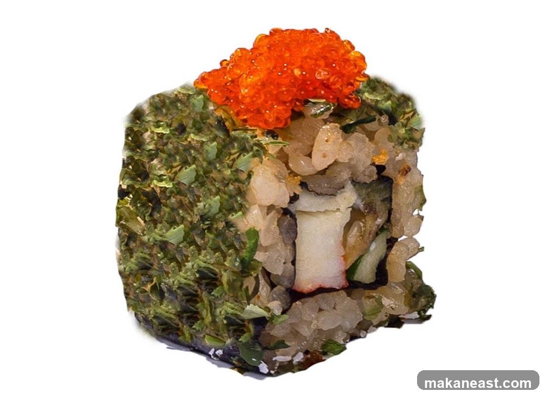 Sushi Roll with Roe