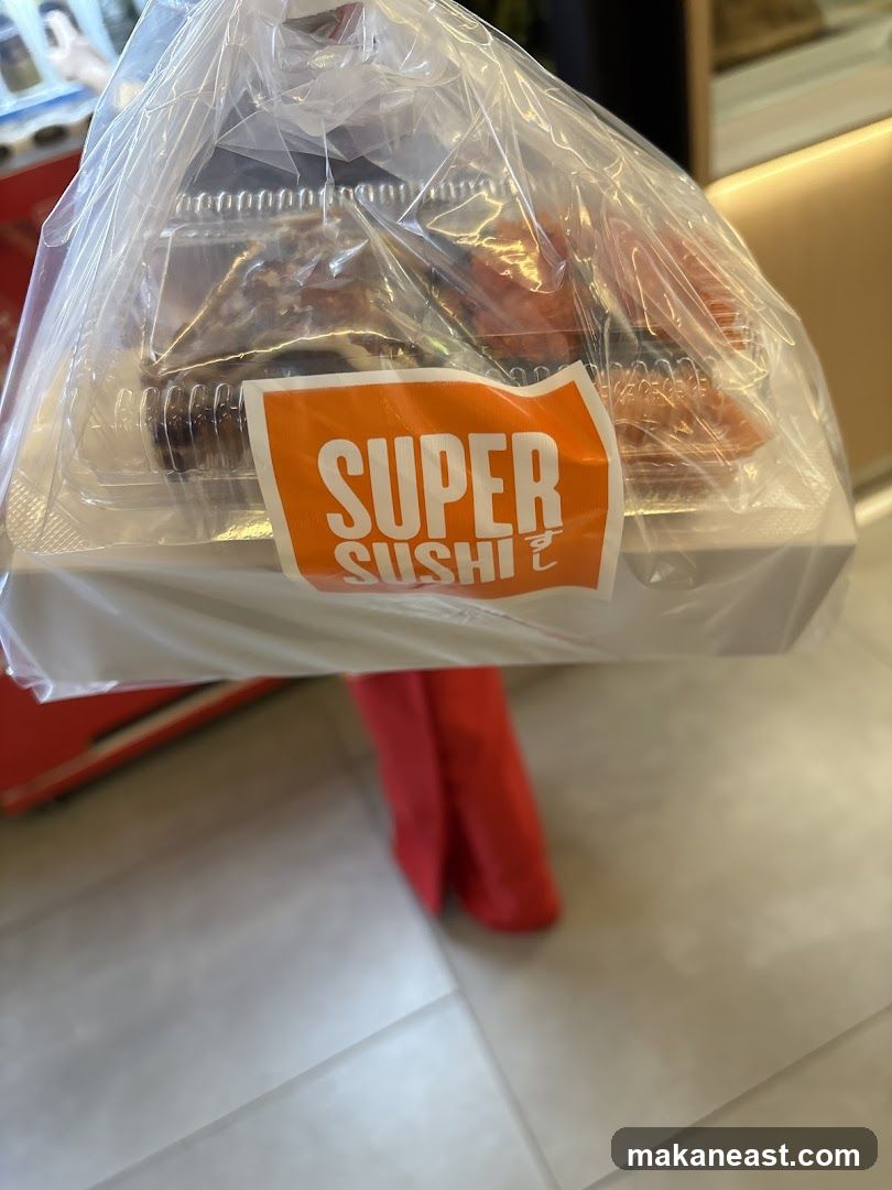 Sushi Takeout Bag