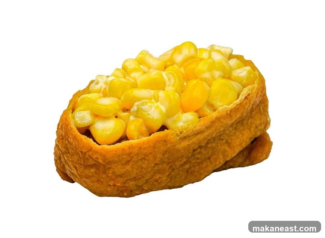 Corn Inari Sushi