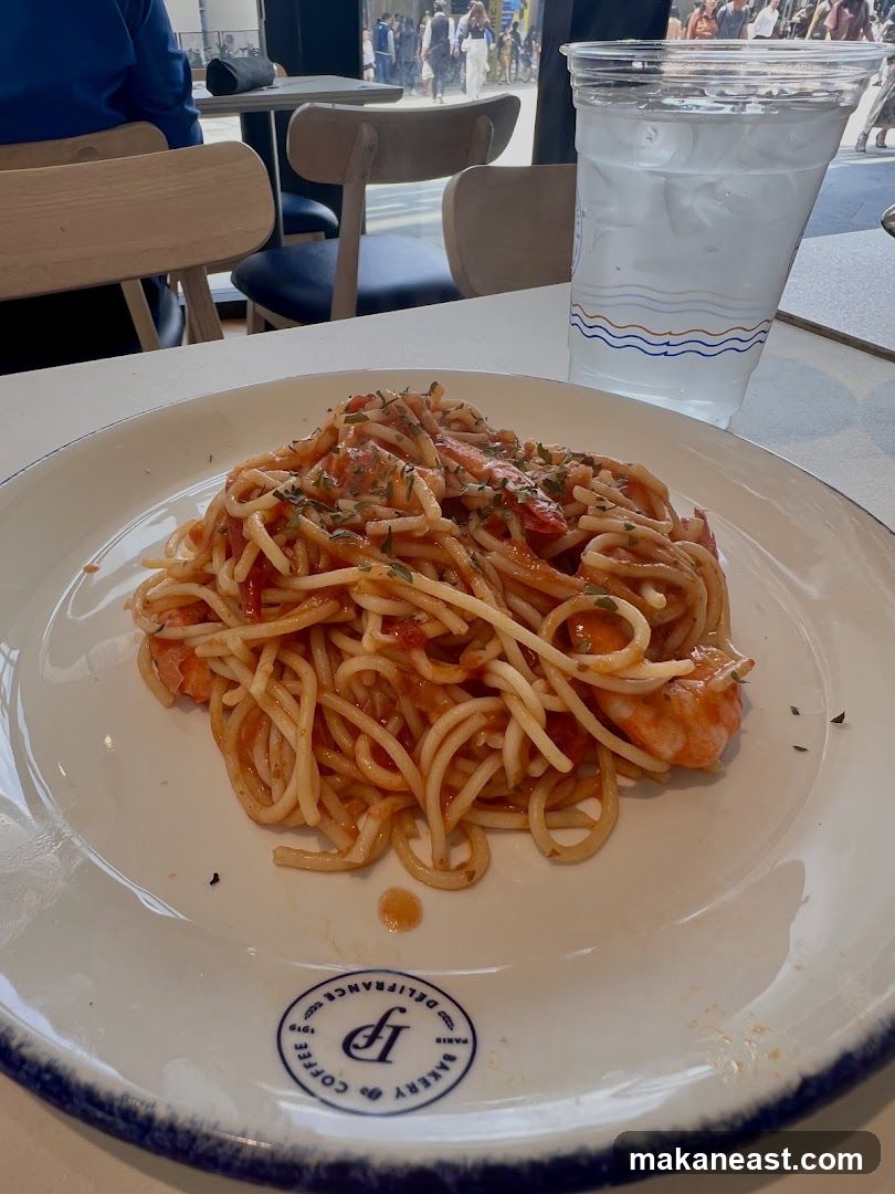 Spaghetti with Shrimp
