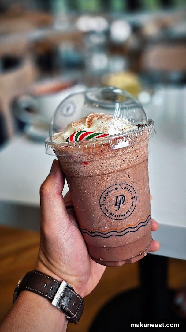 Chocolate Frappe with Whipped Cream